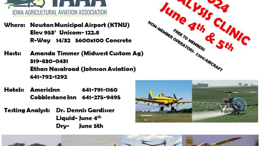 2024 ANALYSIS FLY-IN: June 4 & 5 at Newton Municipal Airport